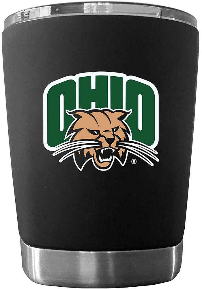 Ohio Bobcats 12oz Low Ball Stainless Steel Tumbler - Black