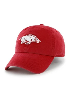 47 Arkansas Razorbacks Clean Up Adjustable Hat - Cardinal