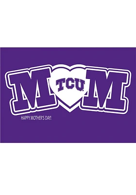TCU Horned Frogs TCU Mday Card - Purple