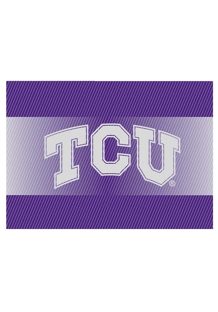 TCU Horned Frogs Blank Card - Purple