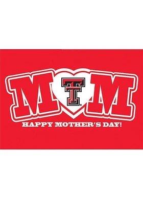 Texas Tech Red Raiders TT Mday Card - Red