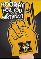 Missouri Tigers Missouri Tigers Bday Card Card