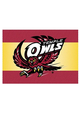 Temple Owls Blank Card