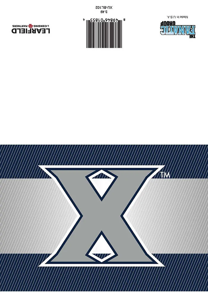 Xavier Musketeers Blank Card