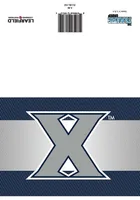 Xavier Musketeers Blank Card