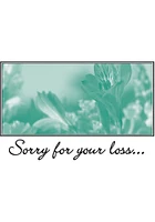 Michigan State Spartans Loss Card - Green