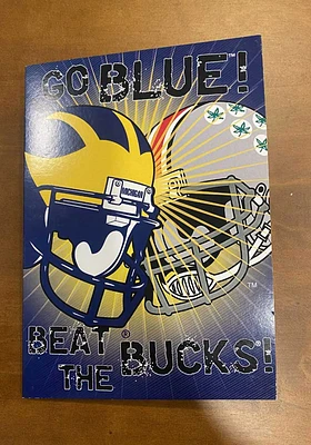 Michigan Wolverines Rival Card