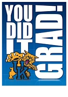 Kentucky Wildcats Graduation Card - Blue