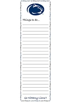 Penn State Nittany Lions To Do List Pad Notepad