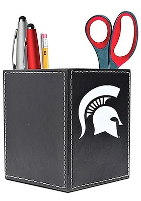 Michigan State Spartans 3.5x4 Square Caddy Desk Caddy