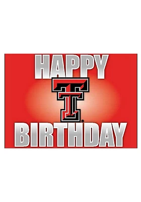 Texas Tech Red Raiders Gift Card Design Card