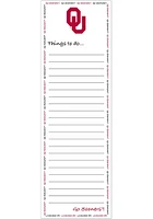 Oklahoma Sooners To Do List Notepad