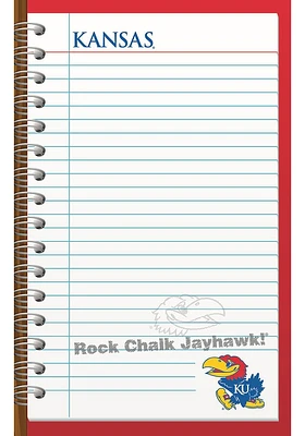 Kansas Jayhawks Memo Notebook and Folder - Blue