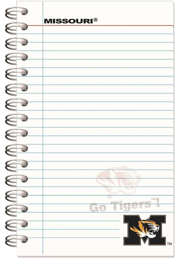 Missouri Tigers Memo Notebook and Folder - Gold