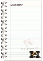 Missouri Tigers Memo Notebook and Folder - Gold