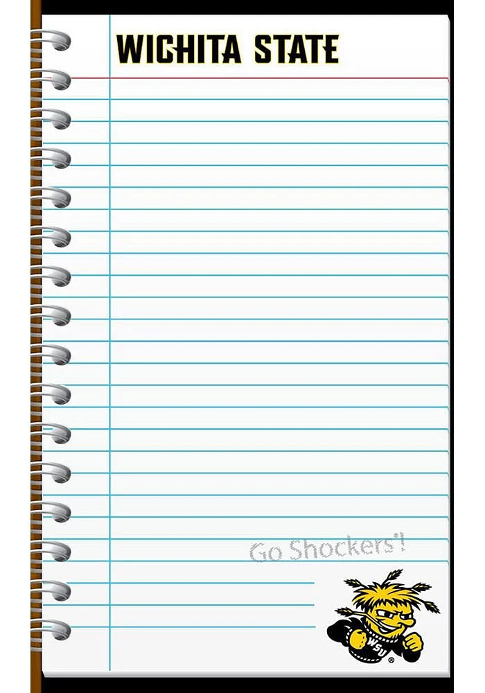 Wichita State Shockers Memo Notebooks and Folders
