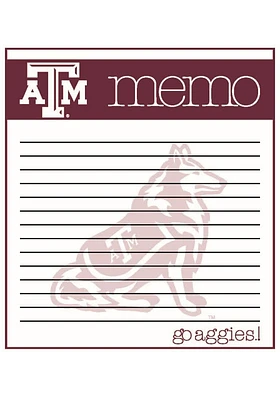Texas A&M Aggies Small Memo Notepad