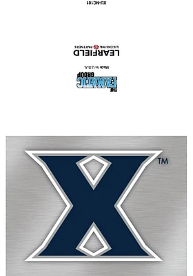 Xavier Musketeers Note Card Pack Card