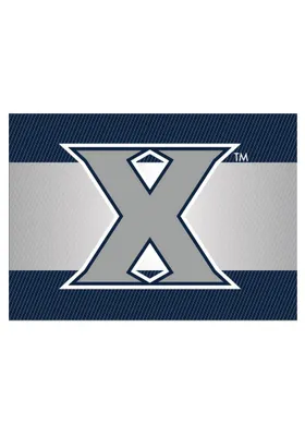 Xavier Musketeers team logo on the outside with a blank card inside Card