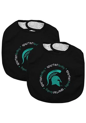 Michigan State Spartans 2 Pack Baby Bib