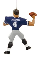 Dallas Cowboys Dak Prescott Player Ornament - Blue