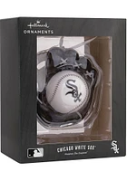 Chicago White Sox Baseball Glove Ornament - Black