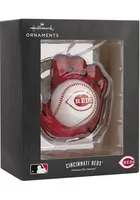 Cincinnati Reds Baseball Glove Ornament