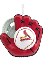 St Louis Cardinals Baseball Glove Ornament - Red