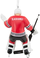 Chicago Blackhawks Goalie Ornament - Red