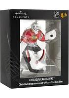 Chicago Blackhawks Goalie Ornament - Red