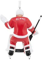 Detroit Red Wings Goalie Ornament - Red