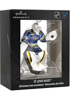 St Louis Blues Goalie Ornament - Blue