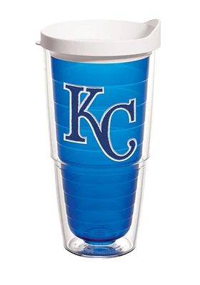Kansas City Royals 24oz Letter Logo Tumbler - Grey