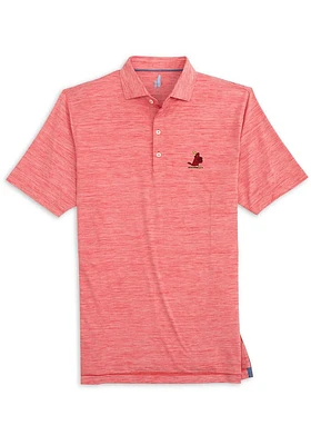 Johnnie O St Louis Cardinals Mens Red Huron Short Sleeve Fashion Polo