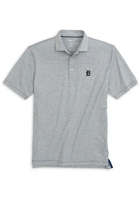Johnnie O Detroit Tigers Mens Navy Blue Lyndon Short Sleeve Fashion Polo