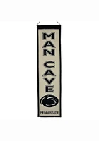 Penn State Nittany Lions 8x32 Man Cave Banner - Grey