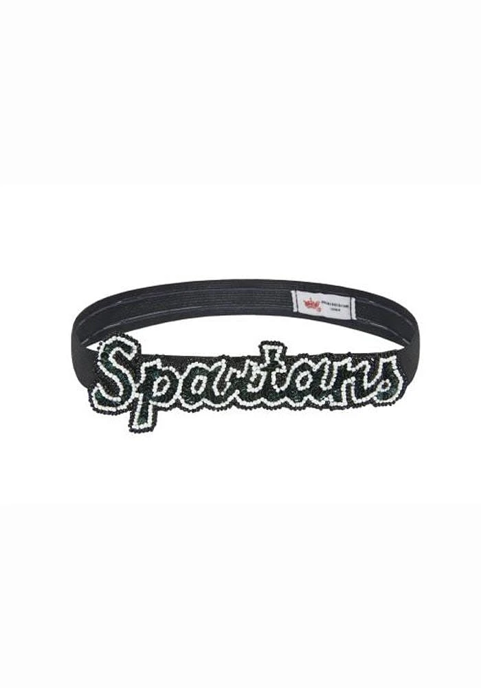 Michigan State Spartans Elastic Womens Headband