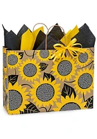 Kansas 16x6x12 Sunflower Brown Gift Bag