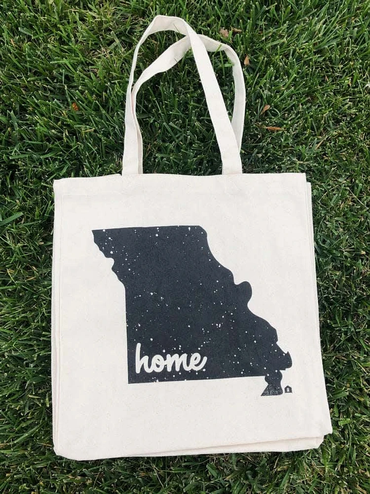 Missouri 12x8x13 Canvas Reusable Bag
