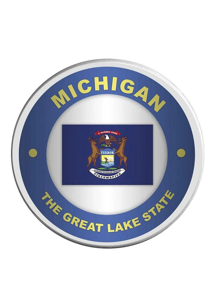 Michigan 2 Pack Car Coaster - Blue