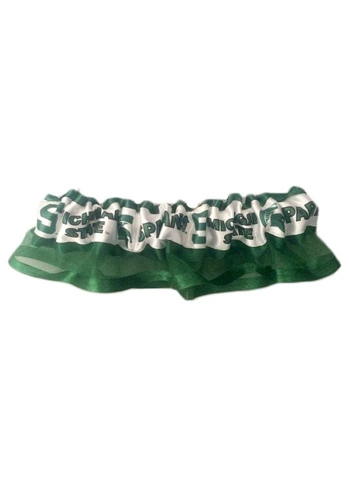 Michigan State Spartans Organza Womens Garter