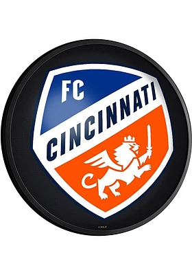 The Fan-Brand FC Cincinnati Round Slimline Lighted Sign