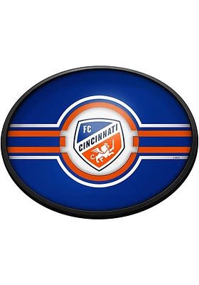 The Fan-Brand FC Cincinnati Oval Slimline Lighted Sign