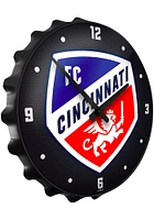 FC Cincinnati Bottle Cap Wall Clock