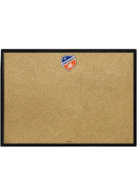 The Fan-Brand FC Cincinnati Horizontal Framed Corkboard Sign