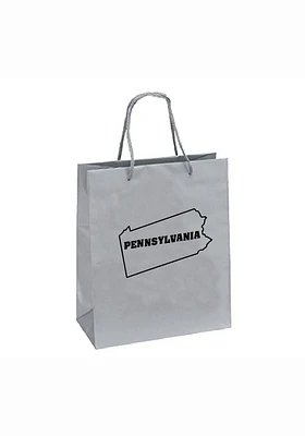 Pennsylvania 10x12 Silver Silver Gift Bag