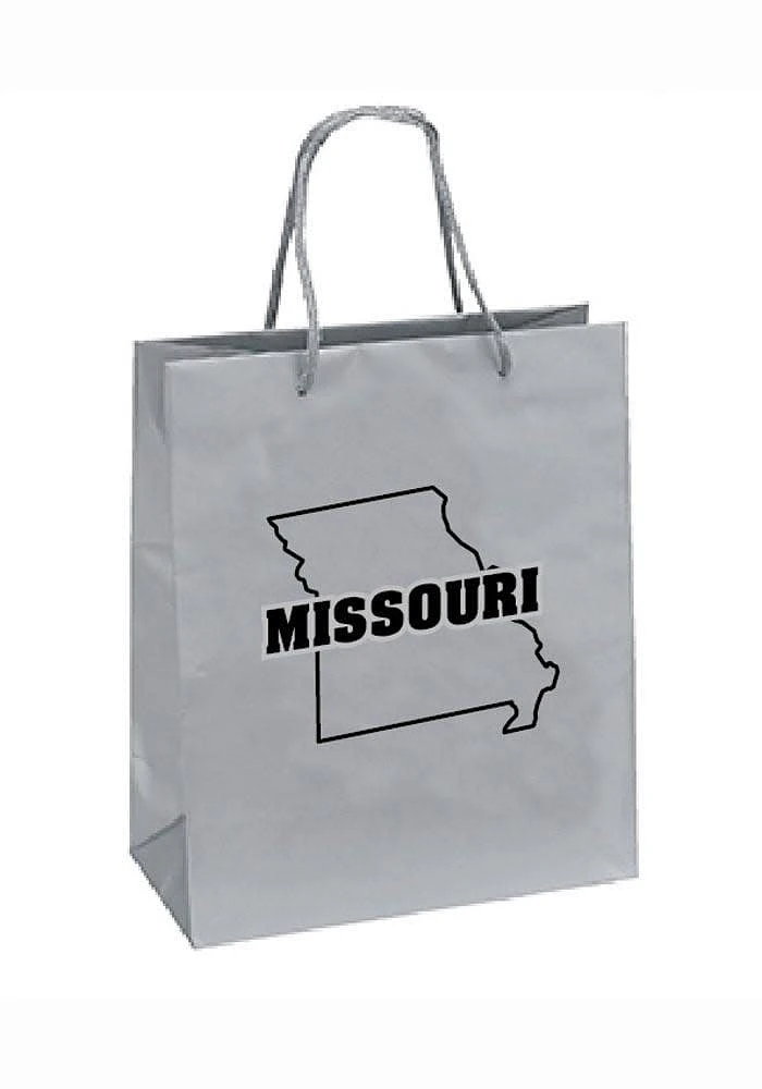 Missouri 10x12 Silver Silver Gift Bag