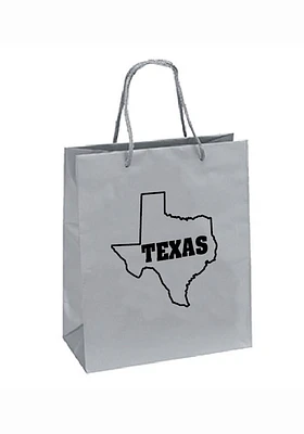 Texas 10x12 Silver Silver Gift Bag