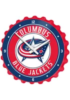 Columbus Blue Jackets Bottle Cap Wall Clock