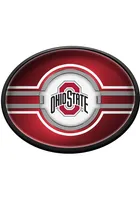 The Fan-Brand Ohio State Buckeyes Oval Slimline Lighted Sign